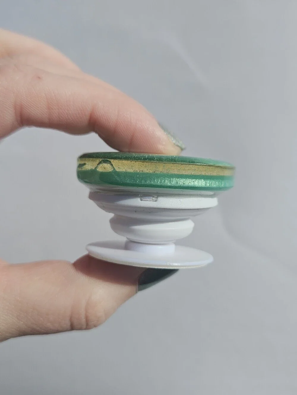 Handmade round laughing
